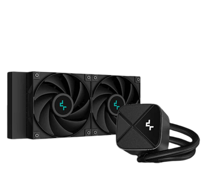 Wentylator do komputera Deepcool LS520S Zero Dark 2x120mm